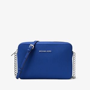 Michael Kors Ginny Camera Bag - Electric Blue